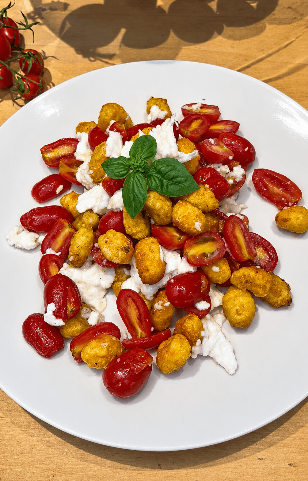 Gnocchi crispy salad